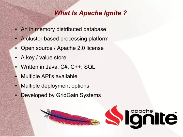 what is apache ignite