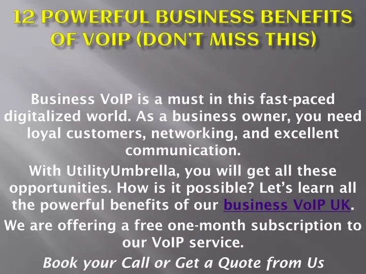 12 powerful business benefits of voip don t miss this