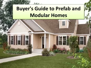 Buyer's Housing group: Whole guide to buying a constructed home