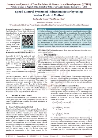international journal of trend in scientific