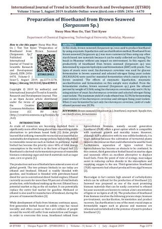 international journal of trend in scientific