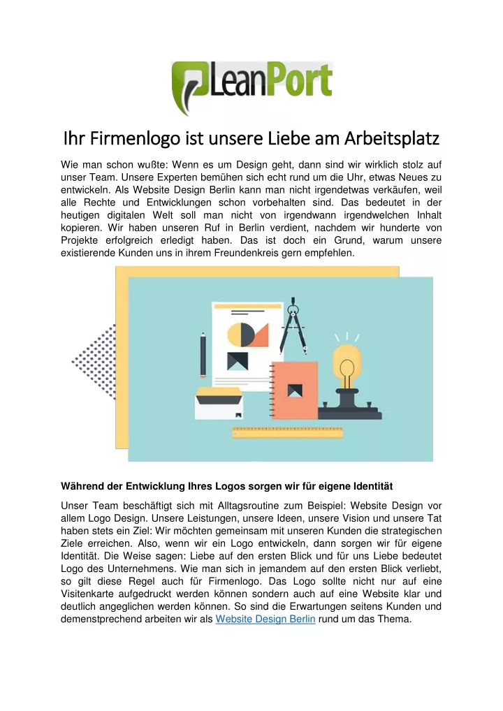 ihr firmenlogo ist unsere liebe am arbeitsplatz