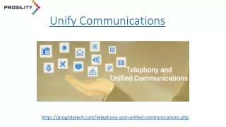 Unify Communications