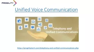 Unified Voice Communication