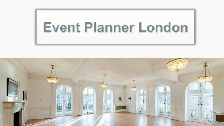 event planner london