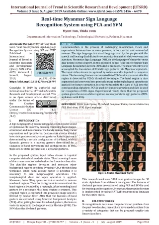 international journal of trend in scientific