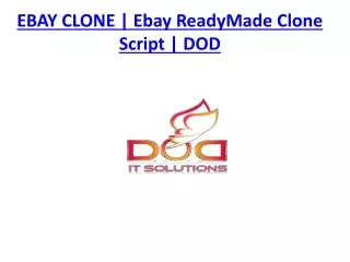 ebay clone ebay readymade clone script dod