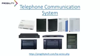 Telephone Communication System