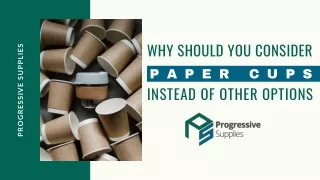 why should you consider