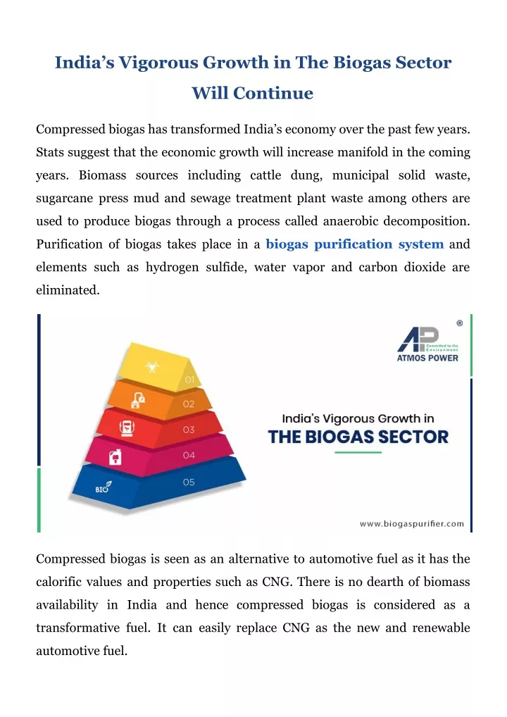 india s vigorous growth in the biogas sector