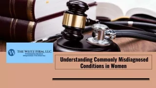 understanding commonly misdiagnosed conditions
