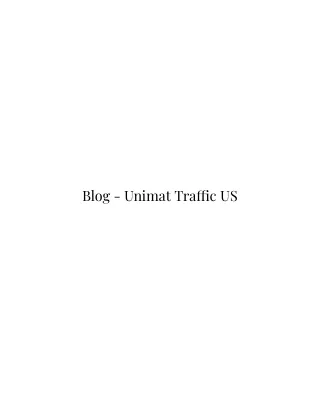 blog unimat tra c us