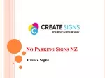 Shop No Parking Signs in NZ - Create Signs