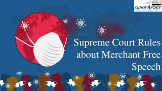 supreme court rules about merchant free speech