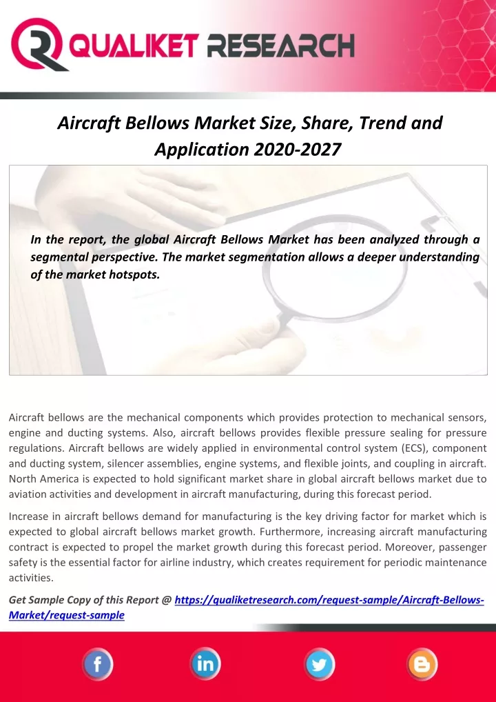 aircraft bellows market size share trend