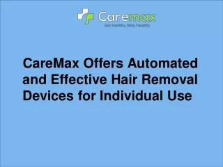 CareMax Provides Affordable Nebulizers and Personal Care Devices in Australia