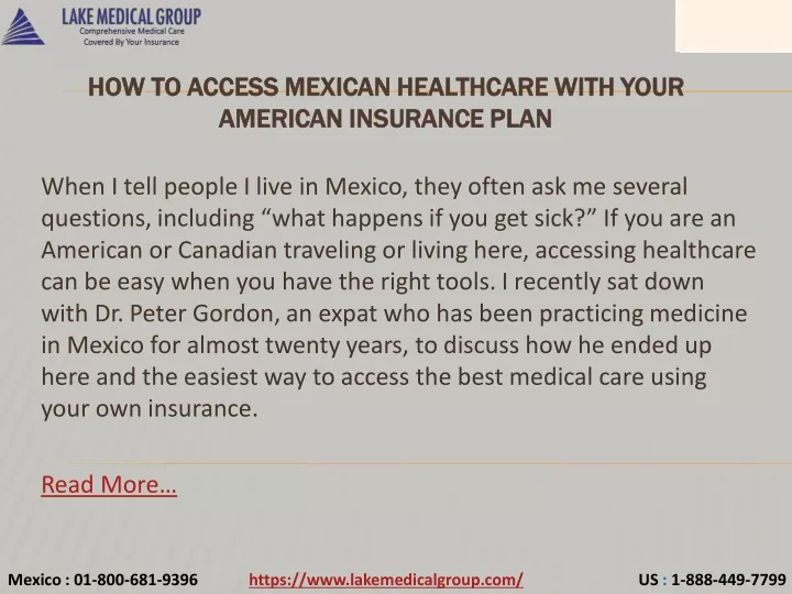 how to access mexican healthcare with your