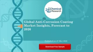 Global Anti Corrosion Coating Market Insights, Forecast to 2026
