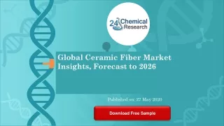 Global Ceramic Fiber Market Insights, Forecast to 2026