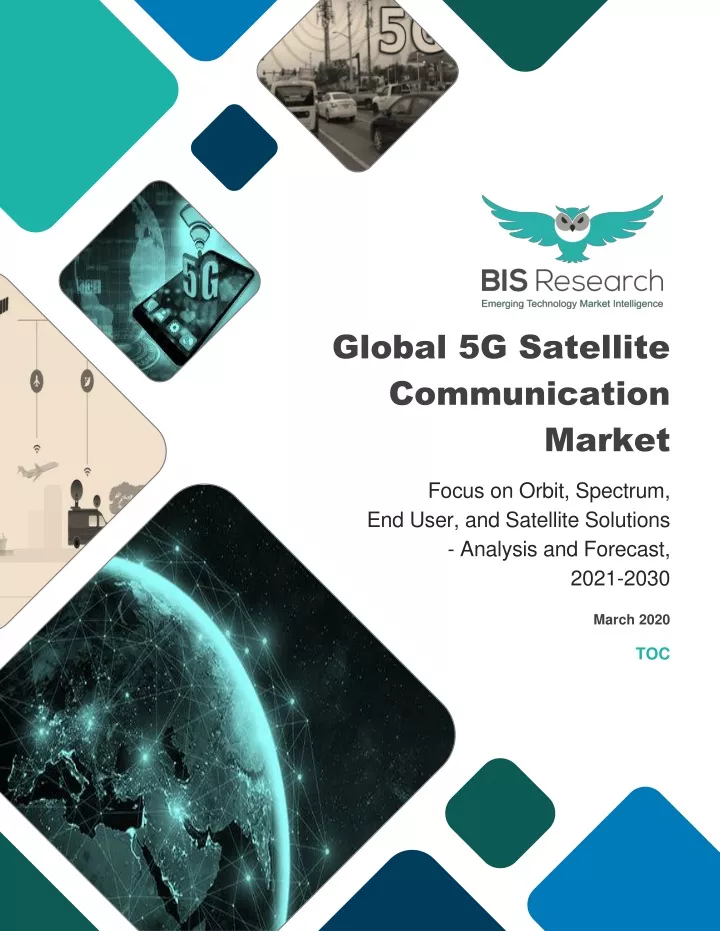 global 5g satellite communication