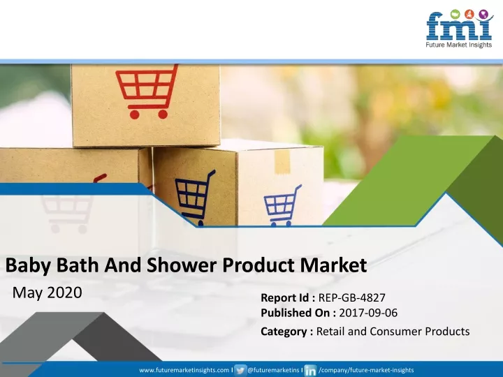 baby bath and shower product market may 2020