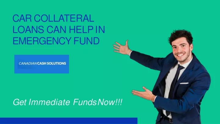 car collateral loans can help in emergency fund
