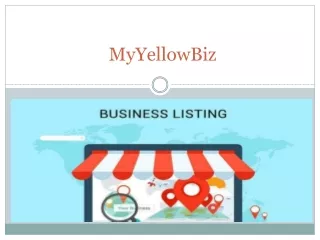 MyYellowBiz - Business Directory