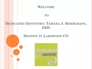 Dentist in Lakewood, CO | Dr. Tamara Herremans, DDS