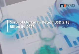 sorbitol market to reach usd 2 18 billion by 2027