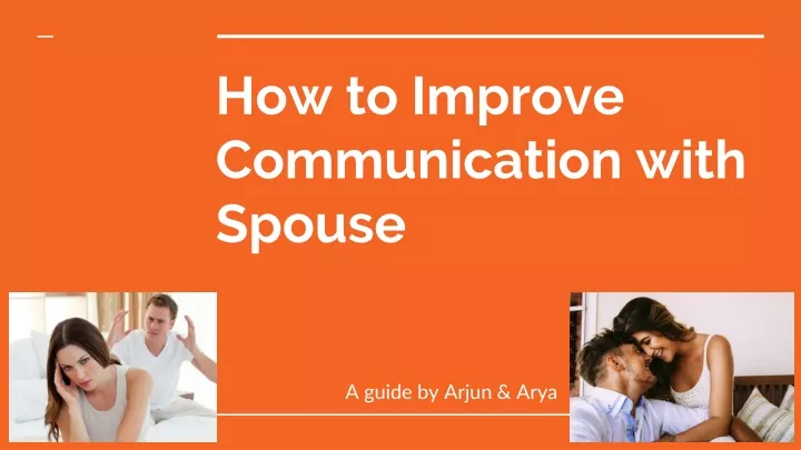 how to improve communication with spouse