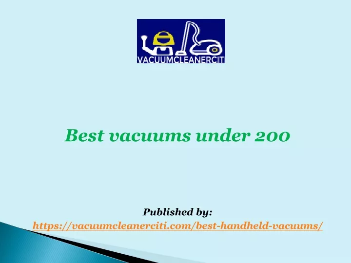 best vacuums under 200 published by https