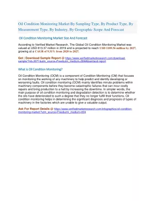 oil condition monitoring market by sampling type