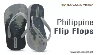 Surprising Benefits of Philippine Flip Flops – Banana Peel