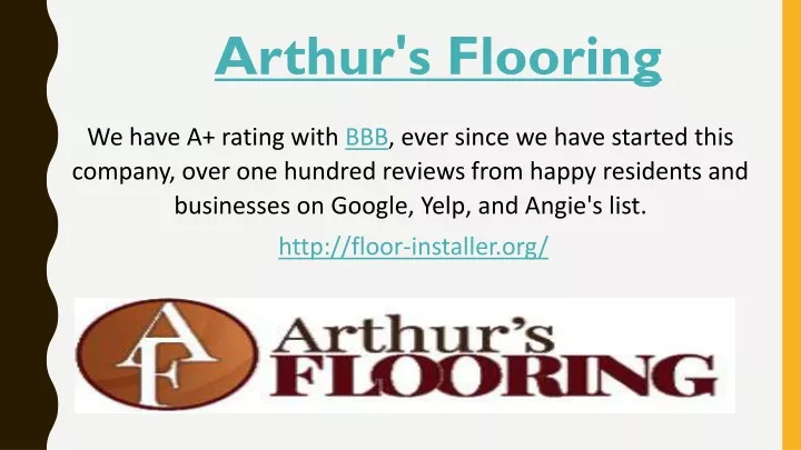 arthur s flooring