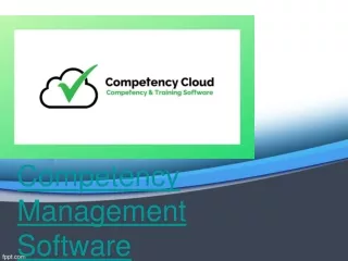 Competency Management Software