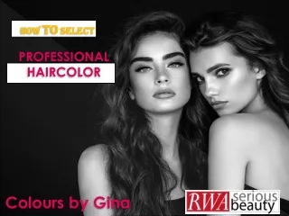 Professional Hair Color