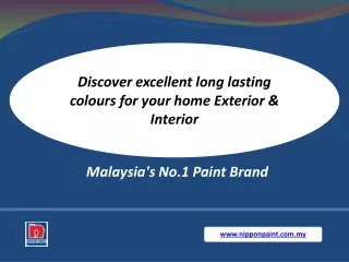 malaysia s no 1 paint brand