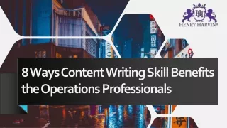 8 Benefits of Content Writing Course to Working Professionals
