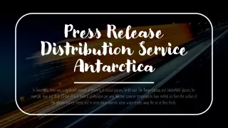 Free Press Release Submission Sites