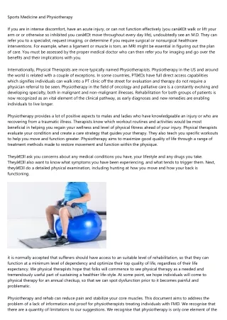 5 Awesome Things You Can Learn From Pro Motion Healthcare - Physiotherapy & Orthotic Clinic.