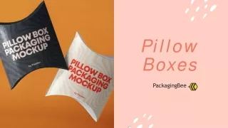 Kraft Paper Pillow Boxes