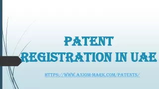 patent registration in uae