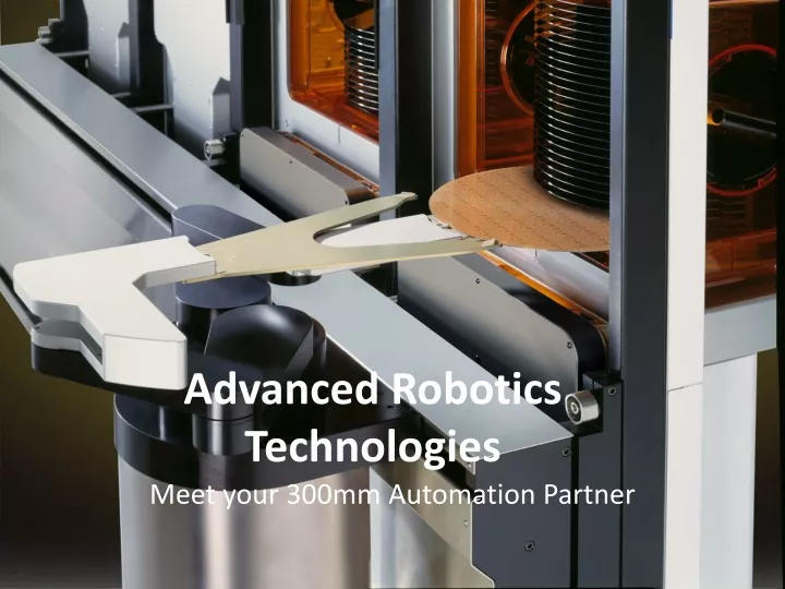 advanced robotics technologies
