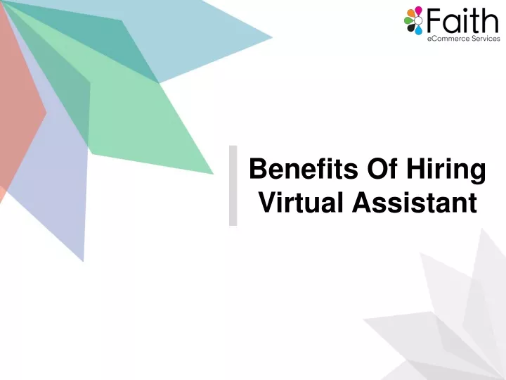 benefits of hiring virtual assistant