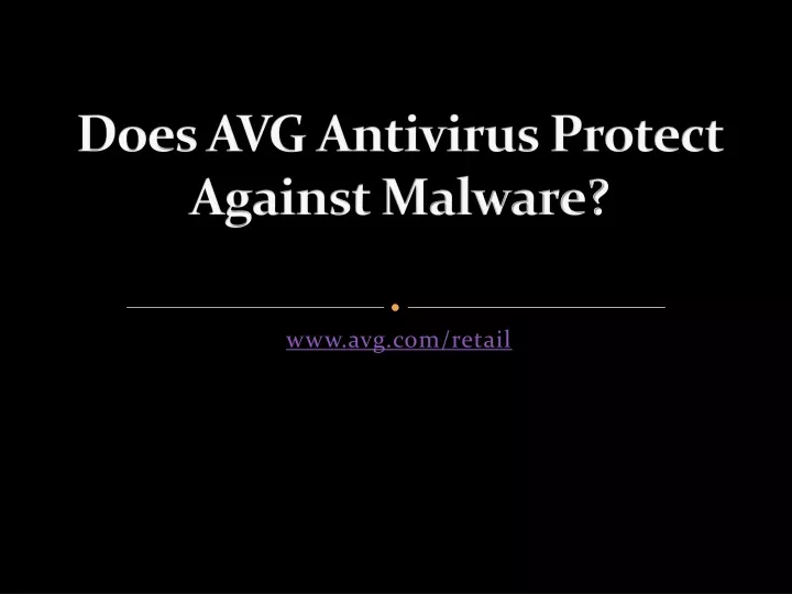 does avg antivirus protect against malware