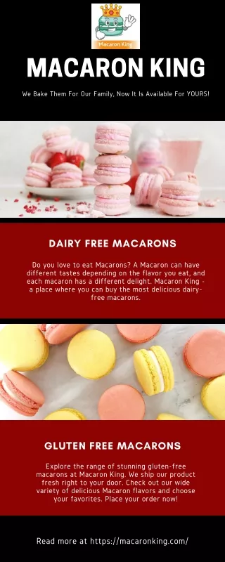 Gluten Free Macarons