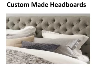 custom made headboards