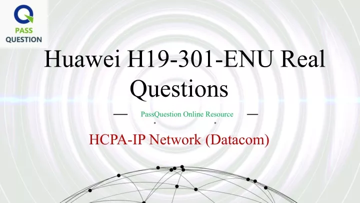 huawei h19 301 enu real questions