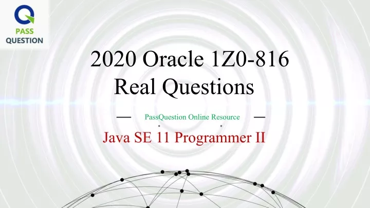 2020 oracle 1z0 816 real questions