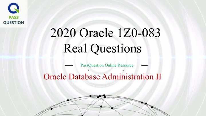 2020 oracle 1z0 083 real questions
